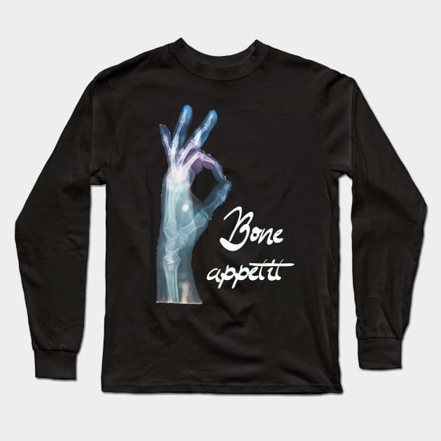 bone appetit Long Sleeve T-Shirt by livealifeshop